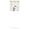 Toise ours marin  sur toile Aida