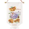 Flore  sur toile Aida