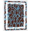 Caligraphie Turquoise