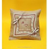 Coussin Aux cœurs de perles