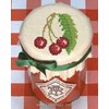 Dessus pot de confiture Cerises
