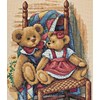 teddies on quilt