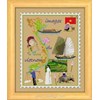 broderie au point de croix Le vietnam - AUX 4 POINTS DU MONDE - AUX 4 POINTS DU MONDE