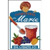 broderie au point de croix Mini Confiture Marie - Points de Repère - Points de Repère