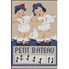 broderie au point de croix Mini Marinettes - Points de Repère - Points de Repère