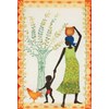 broderie au point de croix Mother, Child & Chiken - Maia - Maia