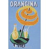 broderie au point de croix Orangina - Points de Repère - Points de Repère