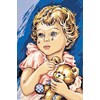 Canevas Larmes de petite fille - SEG - SEG