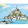 Canevas Le mont Saint Michel - SEG - SEG