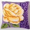 Coussin fleur déco - Vervaco - Vervaco