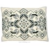 Coussin géométrie noir et blanc - Vervaco - Vervaco