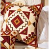 Coussin Géométrie Rouge Carré - Vervaco - Vervaco