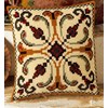 Coussin Géométrie Vert Etoile - Vervaco - Vervaco