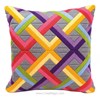Coussin long point éco croisillons - Vervaco - Vervaco