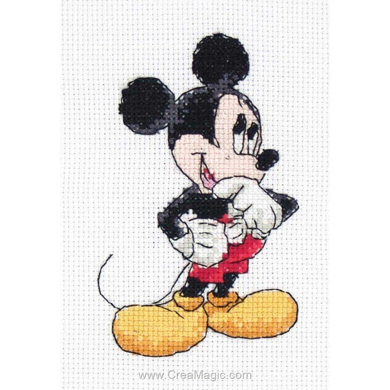 Kit point croix mickey de walt disney d