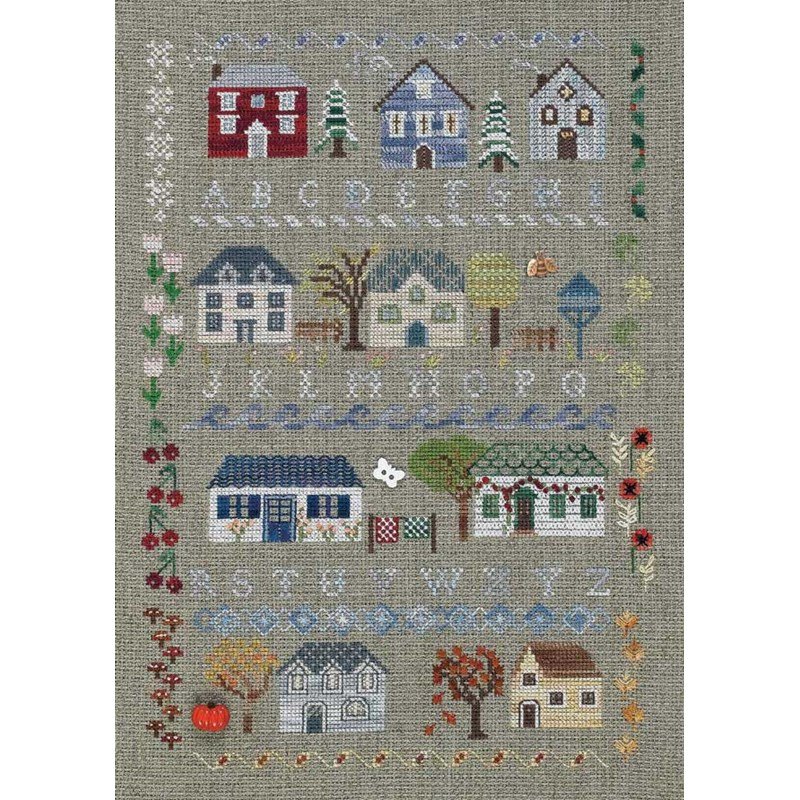 Kit Broderie Point De Croix Complet - Motif Bouledogue Anglais 40x50cm, Tissu Pré-imprimé, Fils Inclus - 2