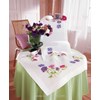 Nappe Anémones à broder en broderie traditionnelle - Vervaco - Vervaco
