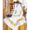 Nappe Lavande et Tournesols à broder en broderie traditionnelle - Vervaco - Vervaco