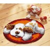 Tapis point noué Chien - Vervaco - Vervaco