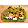 Tapis point noué Jeu de tigre - Vervaco - Vervaco