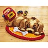 Tapis point noué Le chien et son os - Vervaco - Vervaco