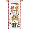 Message jardin sur toile Aida - Princesse - Princesse