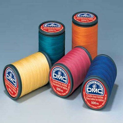 Fil DMC Pour tout coudre 100% Polyester 120m - Blanc ou Noir