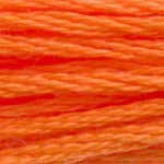 Echevette Mouliné DMC - 970 - Orange fluo Echevette Mouliné DMC - 970 - Orange fluo