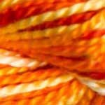 Fils Perle DMC - 51 - Orange citrouille ombré Fils Perle DMC - 51 - Orange citrouille ombré