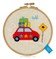 Vacances en voiture broderie en point compté - Lief By Vervaco