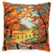 Kit coussin au point de croix Vervaco paysage d'automne