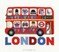 Kit au point de croix compté DMC bus londonien