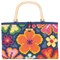 Kit sac Vervaco à broder fleurs multicolores