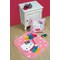 Kit tapis point noué hello kitty et le parapluie - Vervaco