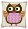 Kit coussin mlle hibou de Vervaco au point de croix