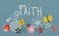 Faith kit à broder - Vervaco