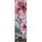 Marque-page d'après branche de pivoines - pierre joseph rebouté à broder de DMC