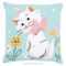 Coussin aristochats de Vervaco au point de croix
