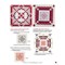 Livre - Quilts & redwork - 60 blocs de broderie rouge - Librairie Créative