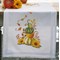Kit Chemin De Table Broderie Point de Croix imprimée - Citrouilles et feuilles - Vervaco