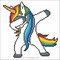 Broderie diamant - Licorne le dab - Diamond Dotz