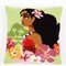 Coussin moana disney - walt disney vaiana au point de croix - Vervaco