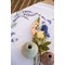Kit Nappe Broderie Point de Croix imprimée - Lavande et papillons - Vervaco