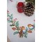 Kit Chemin de Table Traditionnelle - Les rouge-gorges dans les pins - Vervaco