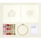 Broderie traditionnelle rosée du matin - duo kits - DMC