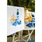 Kit Chemin De Table Broderie Point de Croix imprimée - Marine - Vervaco