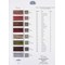 Carte de couleurs - Coloris DMC avec brins - DMC