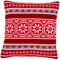 Coussin au point de croix Vervaco motif cristal de noël