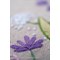 Kit Chemin de Table Traditionnelle - Kit à broder Splendeur du jardin lilas - Vervaco