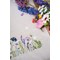 Kit Chemin de Table Traditionnelle - Kit à broder Splendeur du jardin lilas - Vervaco
